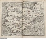 16th century map of Iberia
